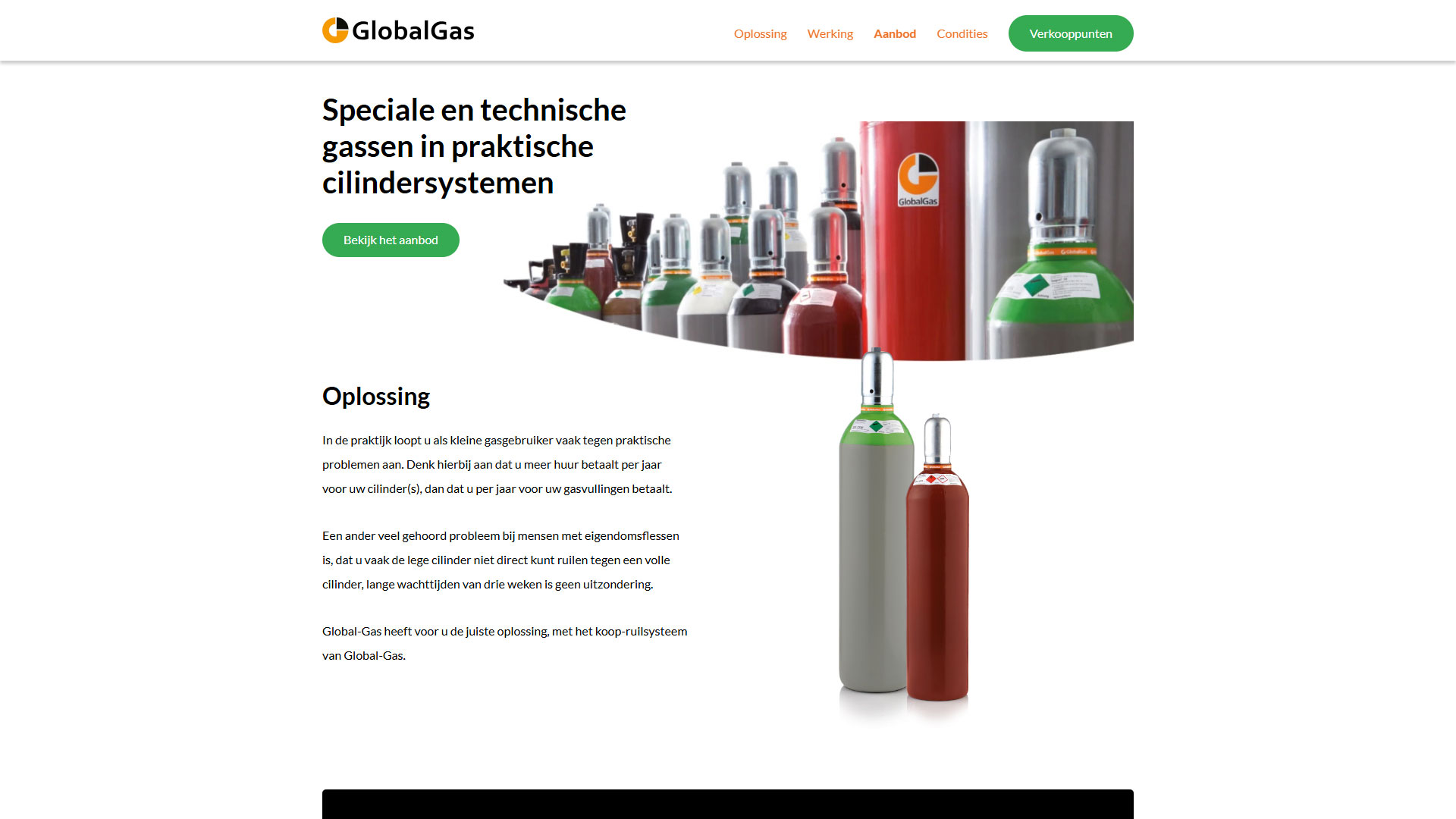 Global Gas website